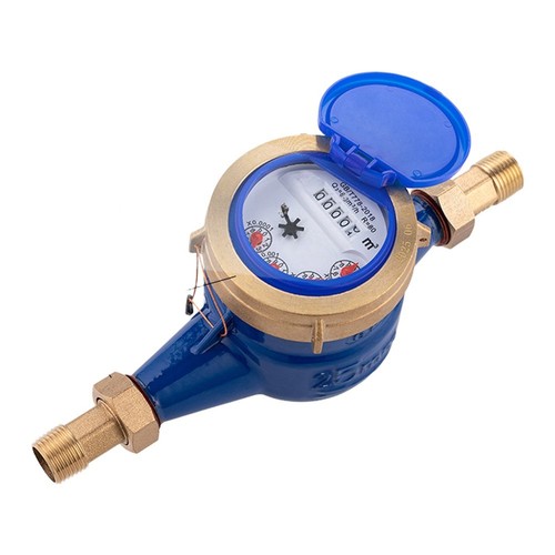 Digitaler kupfer wasserzähler - kupfer,